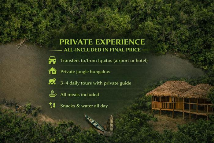 Eywa Lodge Amazonas -inclusive