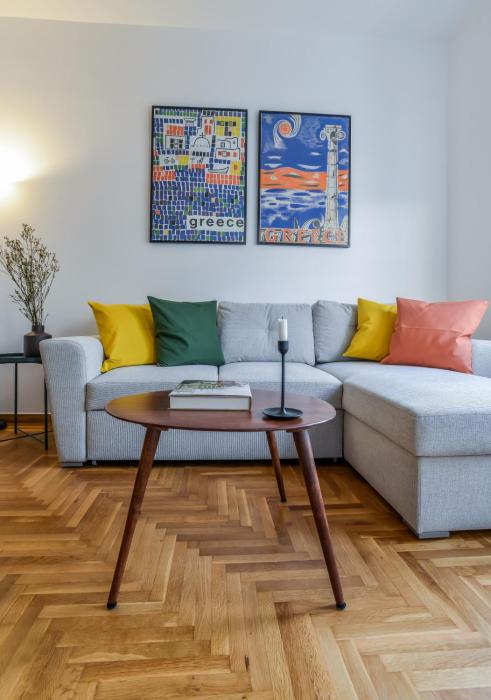 Stylish 2 Bedroom Flat Walk to Acropolis