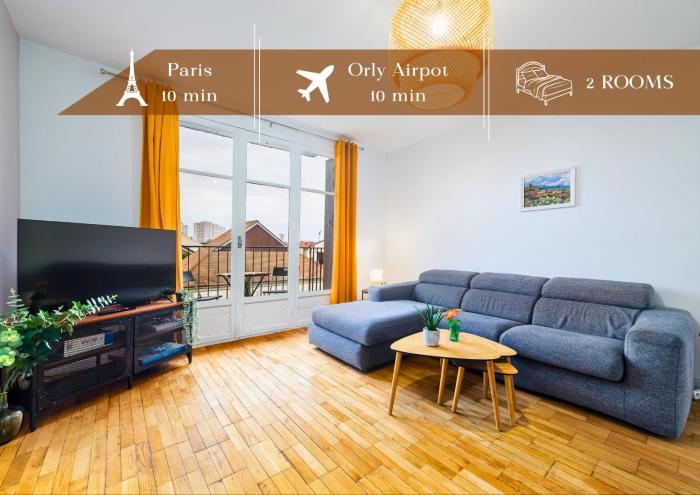 LEscale Confort Parisienne - 10min Paris