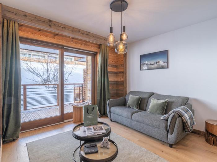 Appartement élégant au cœur dHuez, proche pistes, 4 personnes - FR-1-645-107