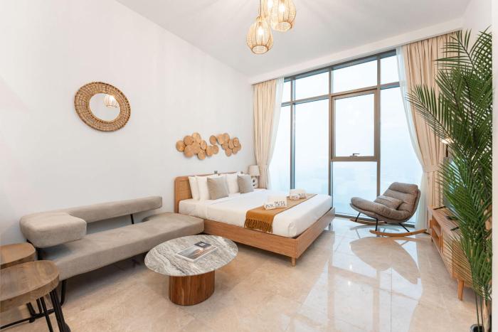 PVH - Anwa by Omniyat - Coastal Studio with Sea View - Dubai Maritime City