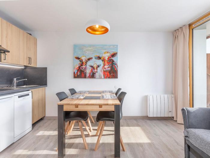 Studio cabine rénové pour 4 personnes, sud à Avoriaz - FR-1-314-216