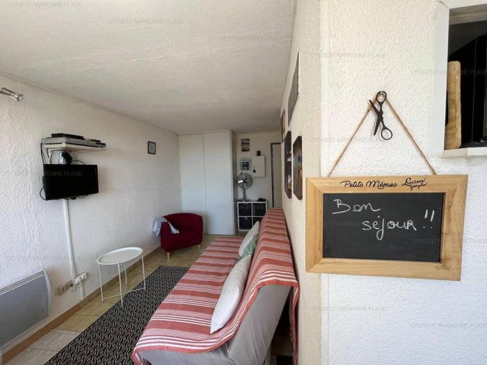 Appartement 4 pers, tennis et parking privé - FR-1-619-156