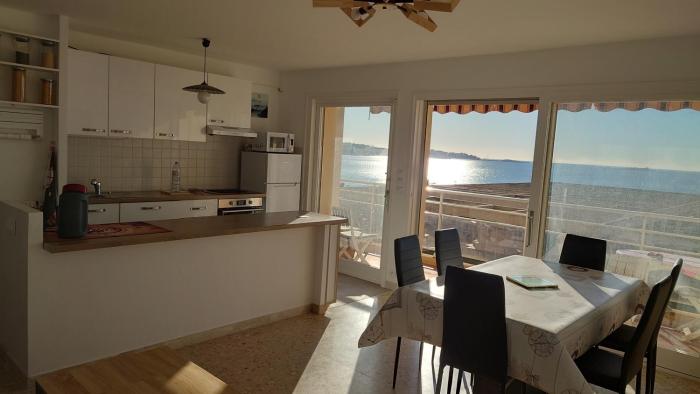 Appartement face à la plage