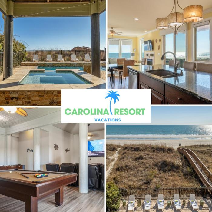 Ocean Front Luxury Home l Private Pool l Sleeps 20