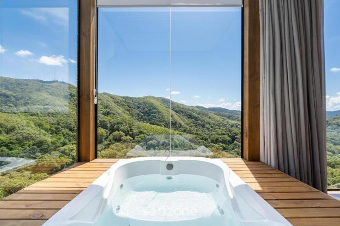 Cabana com vista fantástica e jacuzzi VST029