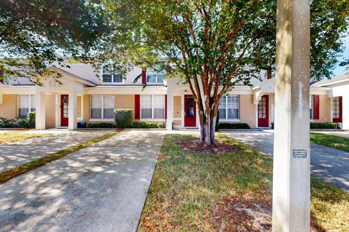 Resort home with private pool, hot tub, tennis, game room, gym, sports courts