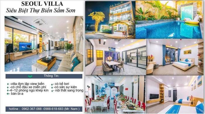 seoul villa sầm sơn