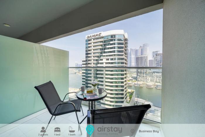 Airstay - Cozy 1BR - Canal View - Business Bay - Monthly Offer Available