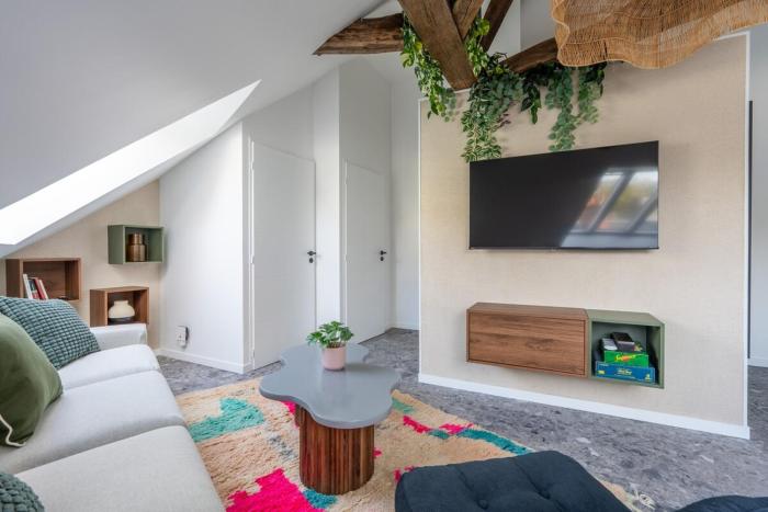 Gina - 4 personnes - 3 lits -1 min gare - hypercentre