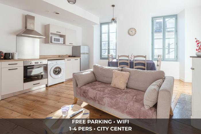 Au Cœur de Pau - Parking Privé - Roselys