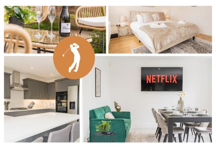 5 Bedroom Home Sleeps 10 Nr Royal Liverpool Golf