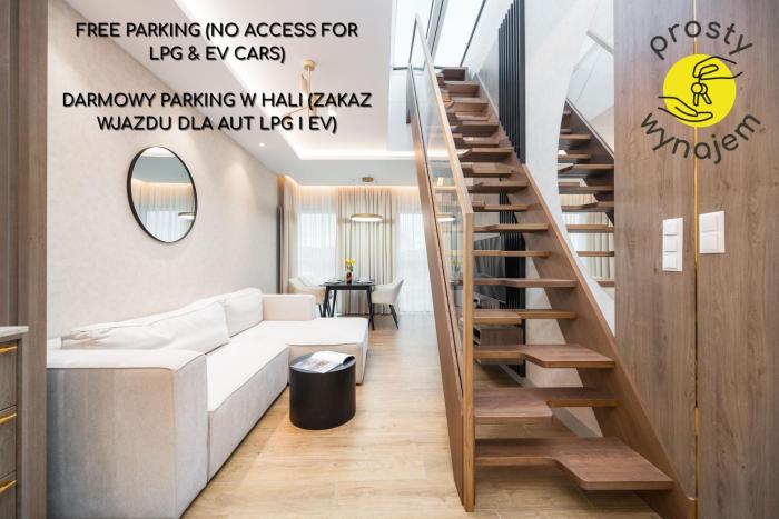 Golden Sands ProstyWynajem Rooftop Terrace and Parking