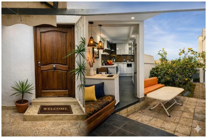 Duplex raffiné avec entrée privée