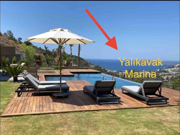 Bodrum Luxury VillaSea View and Private Pool
