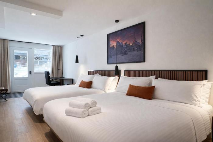 Suite with 2 Queen Beds Downtown Quebec City