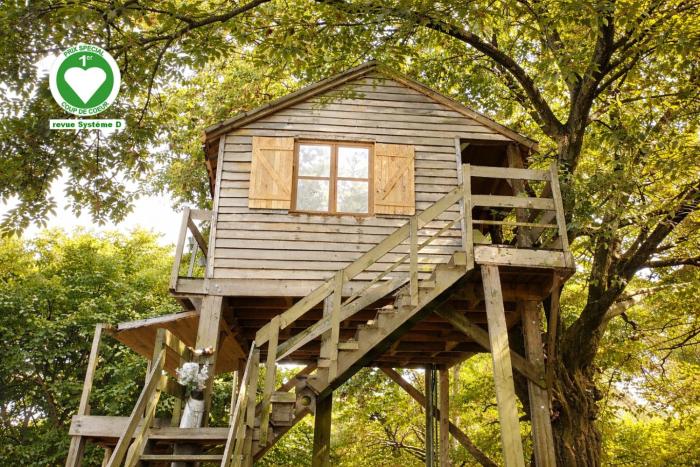 Maisonnette perchée au cœur de la nature