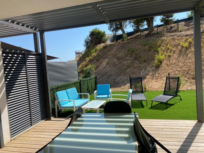 Porticcio Beau T3 plain-pied, clim, terrasse, jardin