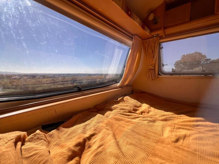 Caravana na natureza