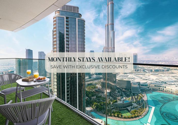 SmartStay at Opera Grand - Stunning Burj Khalifa Views - Brand New Luxury Residences