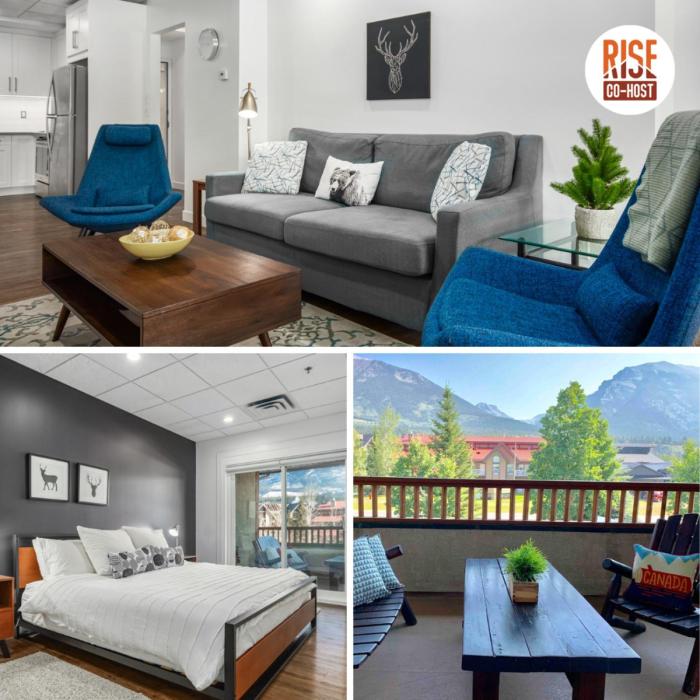 Spacious 1 Bed with Mountain Views only steps from Downtown