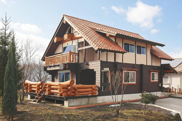 南阿蘇 林画邸 LOG HOUSE by ritomaru