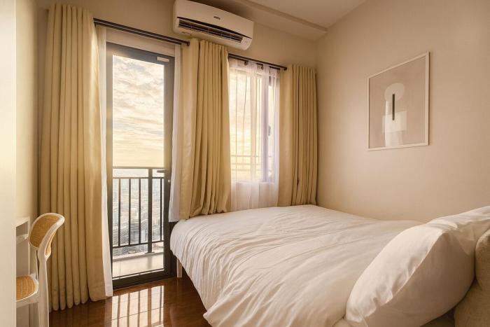 Japandi Studio Retreat in Air Residences Makati