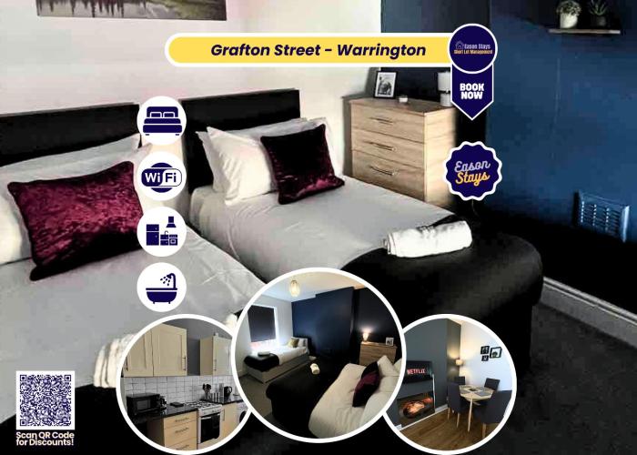 2BR Apt By Eason Stays Short Lets Warrington