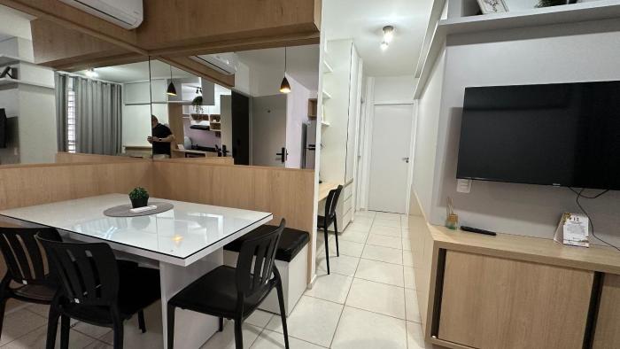 Apartamento Moderno Completo no Estilo Ponta Negra