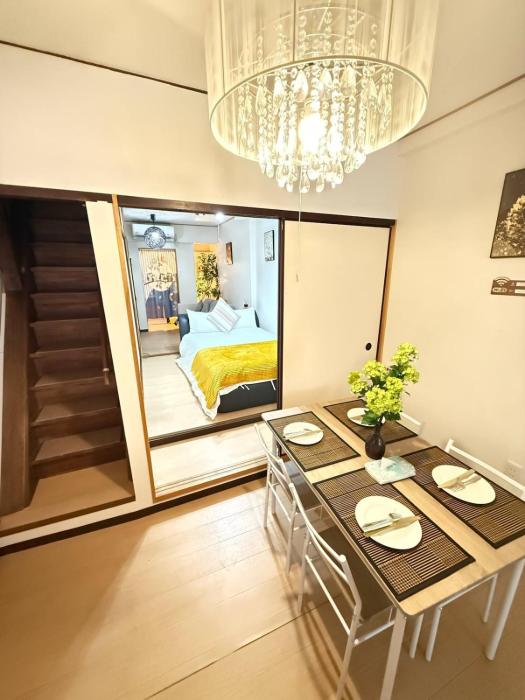 Tram楽しめます-最寄り駅目の前-大阪観光に超便利-トイレ2つ完備