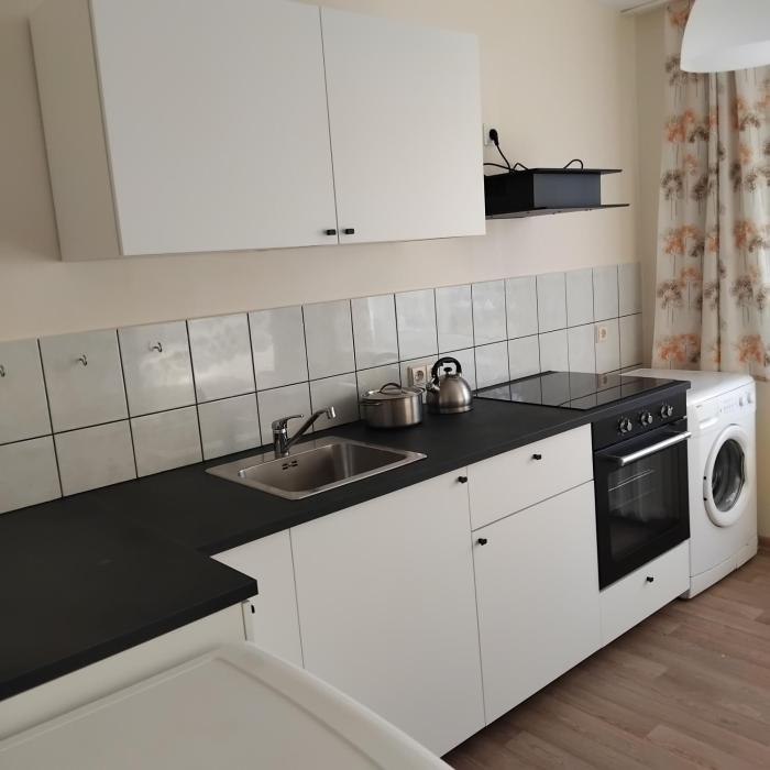 Apartment in Pašilaičiai. Self check-in. Parking
