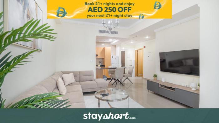 Free housekeeping visits during your stay - StayShort - 1 Bedroom in Dubai Marina with Stunning Ain Dubai View