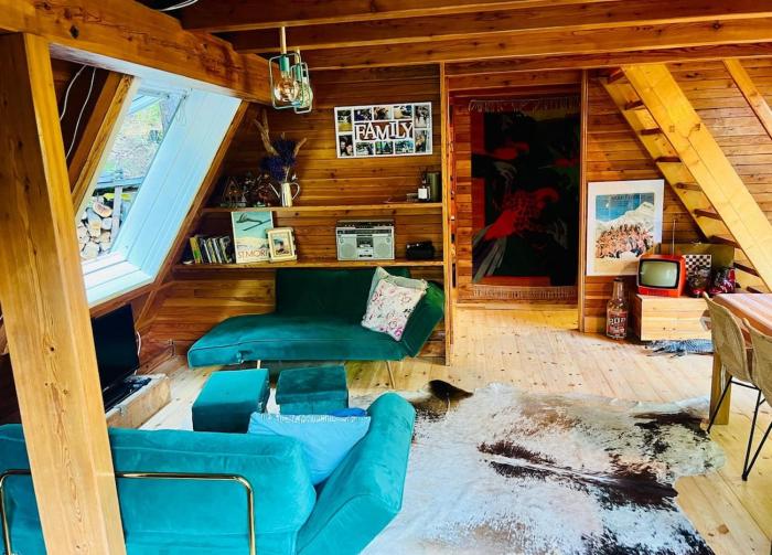 Unique House by the Waterfall