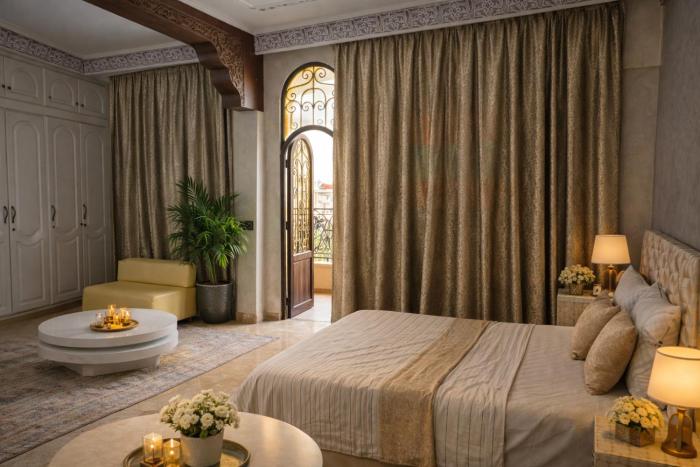 Appartement Spacieux 2 Chambres avec vue sur le jardin - Taroudant