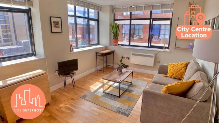 1 Bed Northern Quarter Loft City Centre