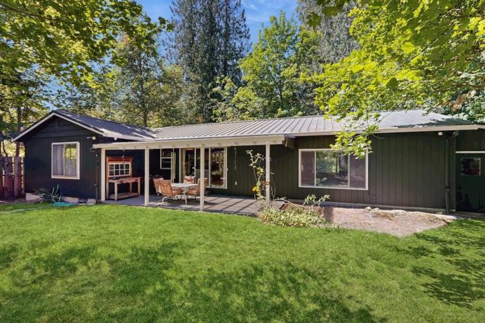 Spacious home with full kitchen wifi private backyard & grill