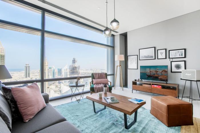 Blueground DIFC city view pool gym DXB-331