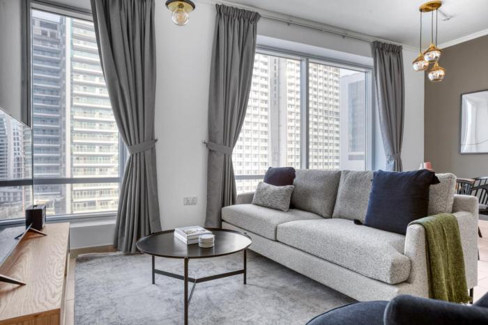 Blueground Burj Views city view pool gym DXB-1161