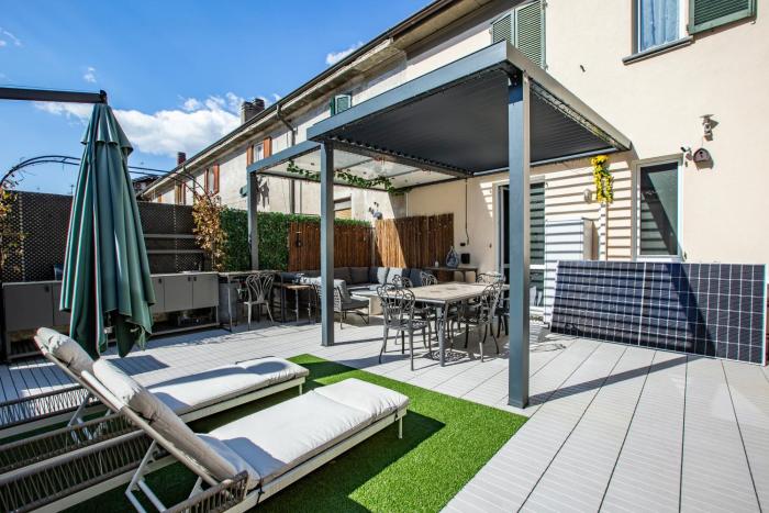 Apartment with large terrace in the historic center