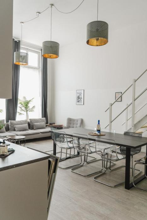 SC 00 KITA by ROCKCHAIR Apartments l SUPERHOST Status l Unique & Style Loft 2 Floors 2 Bathrooms Boxspringbeds welcomes you!