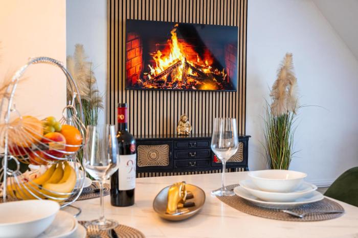 Helle City-Maisonette mit Balkon l WiFi