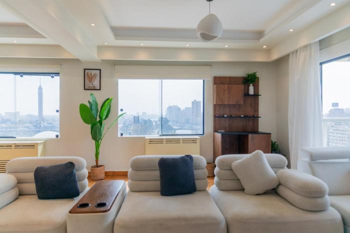 Cozy stay with Nile view in Zamalek