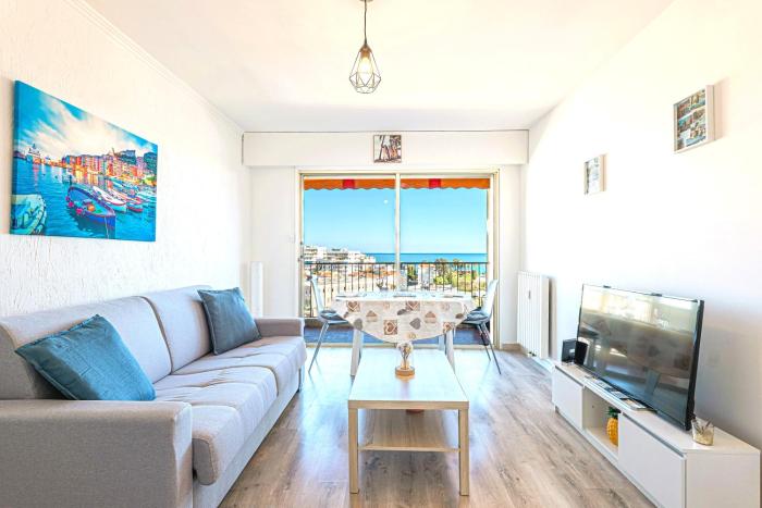 Superbe vue mer - 2 minutes de la plage - Parking