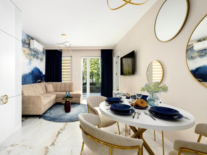 Comfortable 2-room apartment, indoor pool