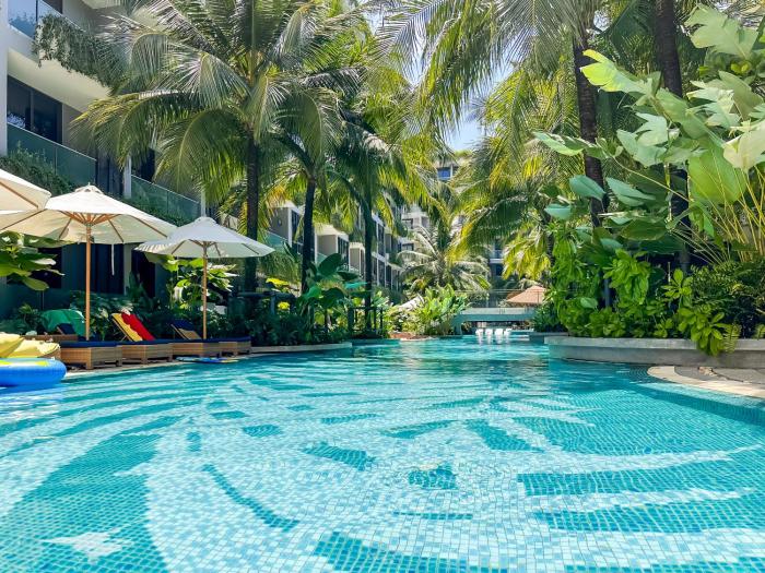 Amazing La Green 10 min walk to Layan Beach