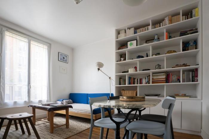Gagliardini - KP - Cosy 2-pers apt in lively neighborhood Paris 20
