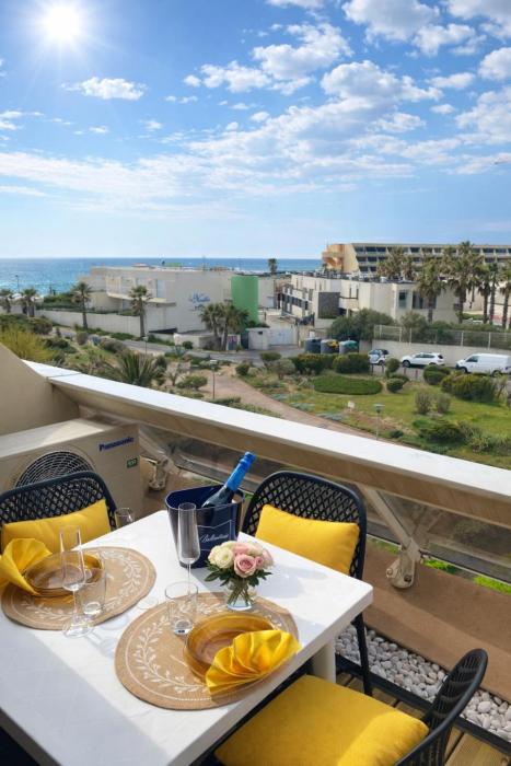 Cap d Agde Village Naturiste Heliopolis AB Vue mer avec Terrasse Clim et Parking