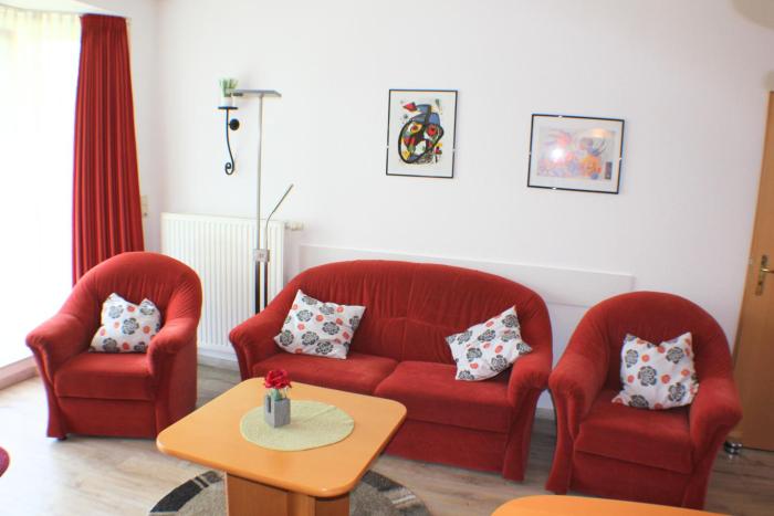 Apartment "Seebär" mit sonnigem Südbalkon Sauna und Parkplatz - 200m zum Deich