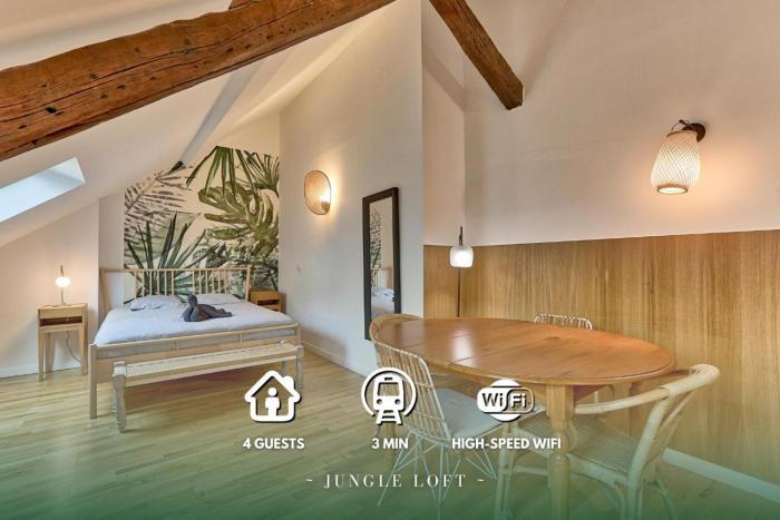 Duplex lumineux & calme - Le Marais Proche Métro 8 - Jungle Loft