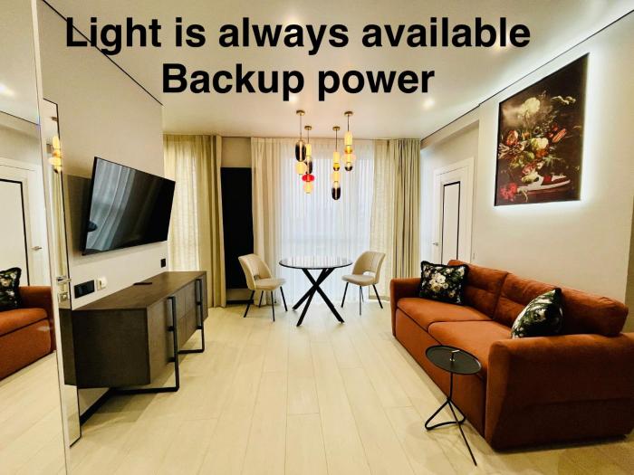 Stylish modern apartment by the Dnipro River